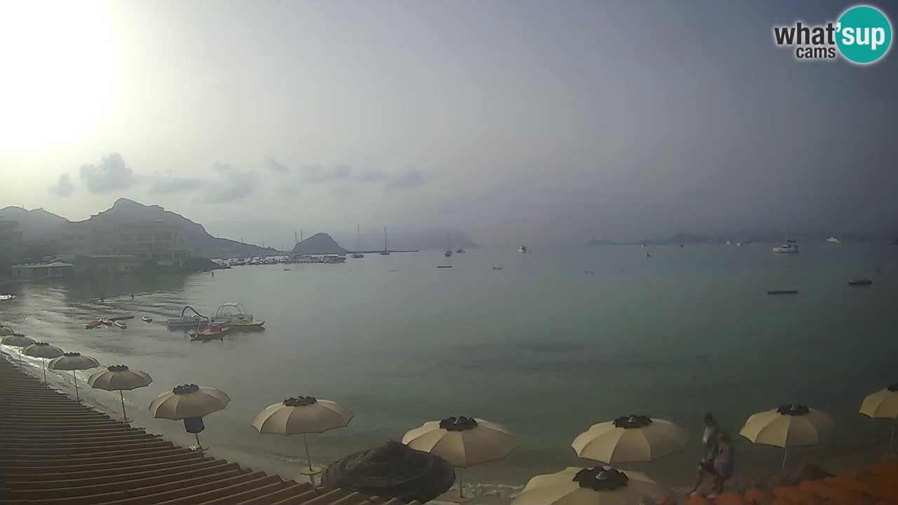 Webcam Terza Spiaggia Golfo Aranci – Vue en direct de la plage