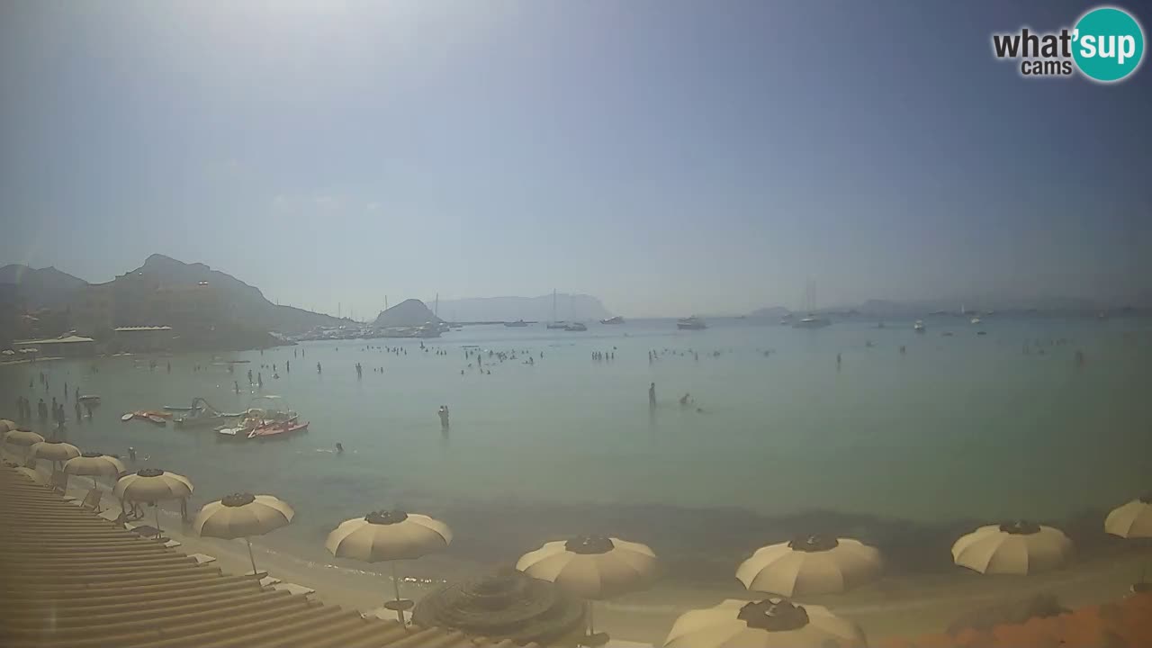 Webcam Terza Spiaggia Golfo Aranci – Vue en direct de la plage