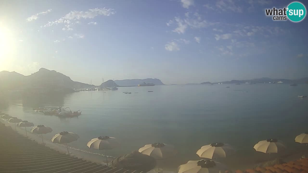 Webcam Terza Spiaggia Golfo Aranci – Vista en directo de la playa