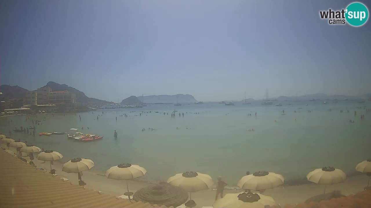 Webcam Terza Spiaggia Golfo Aranci – Liveblick auf den Strand