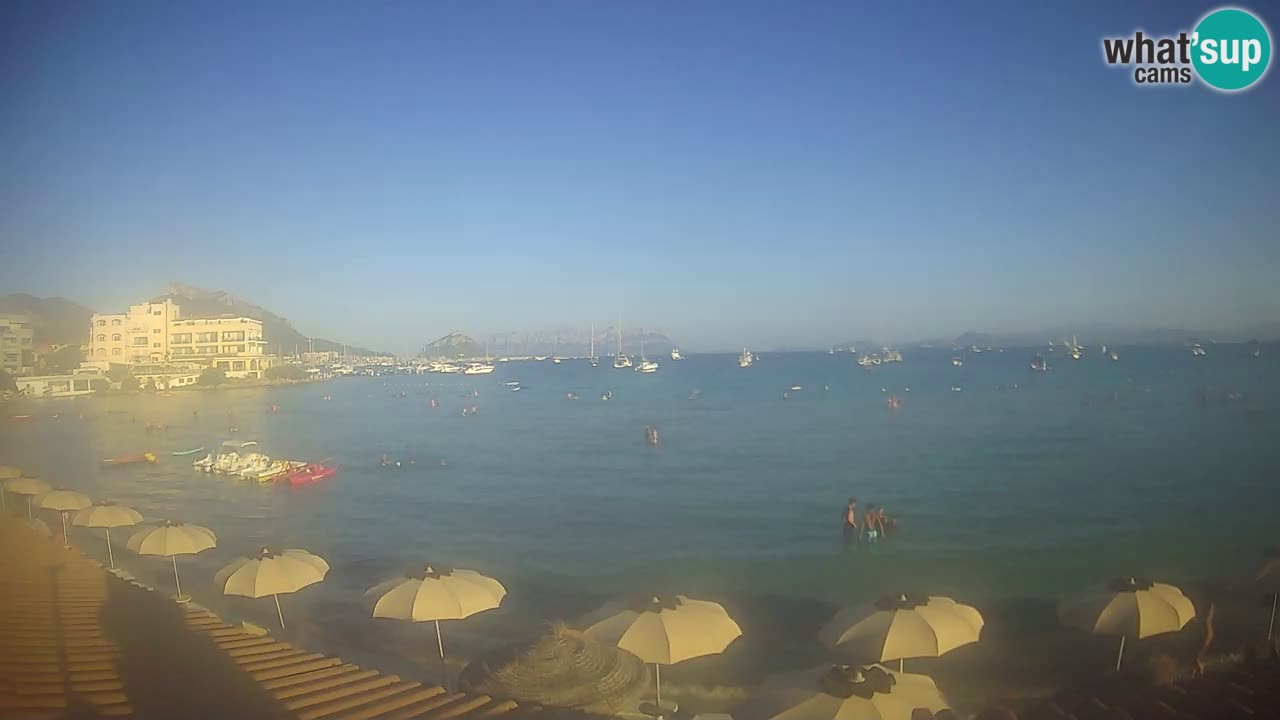 Webcam Terza Spiaggia Golfo Aranci – Liveblick auf den Strand