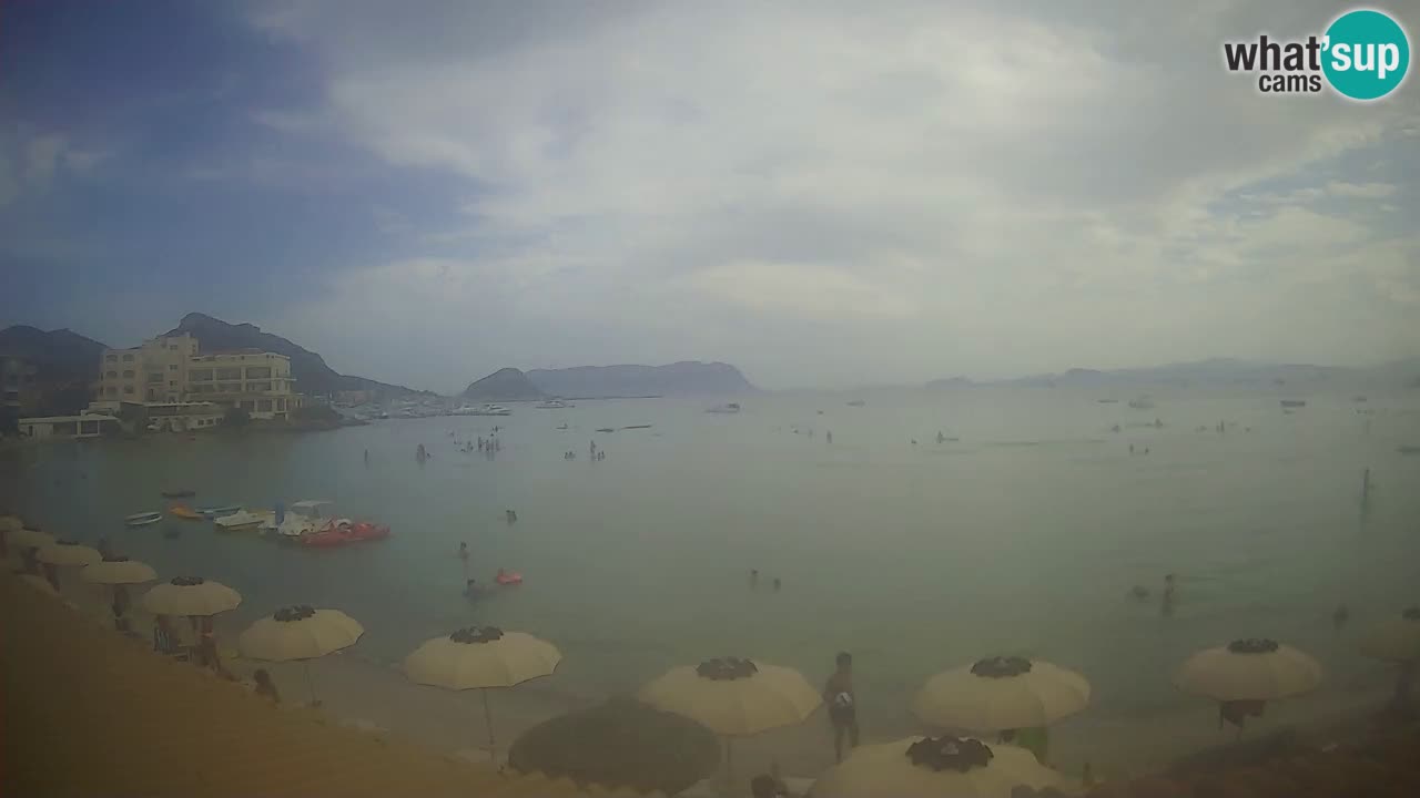 Webcam Terza Spiaggia Golfo Aranci – Vue en direct de la plage