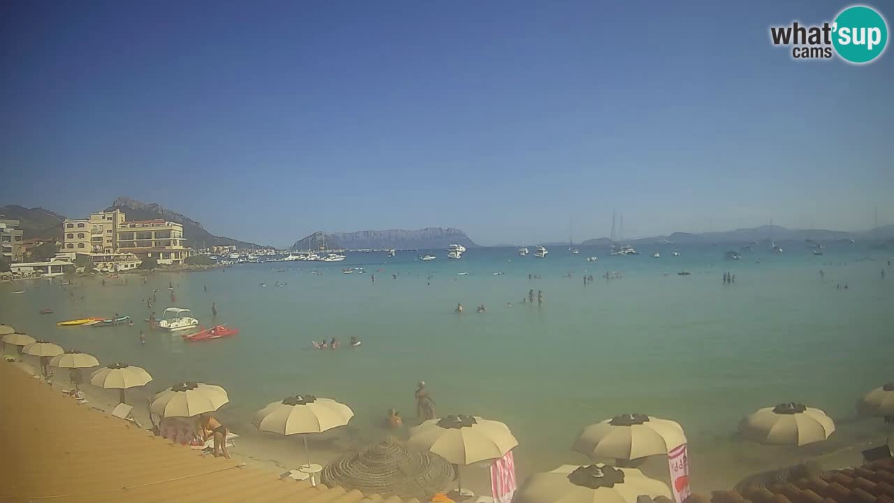 Webcam Terza Spiaggia Golfo Aranci – Liveblick auf den Strand