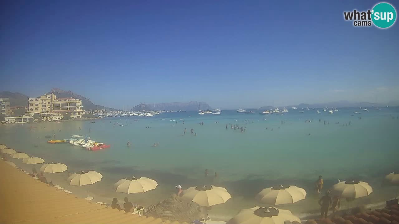 Webcam Terza Spiaggia Golfo Aranci – Vue en direct de la plage