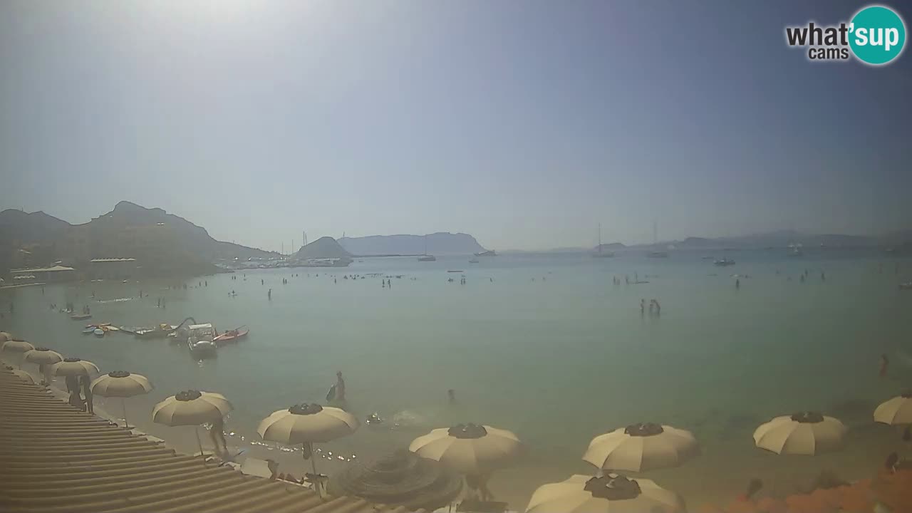 Webcam Terza Spiaggia Golfo Aranci – Vista en directo de la playa