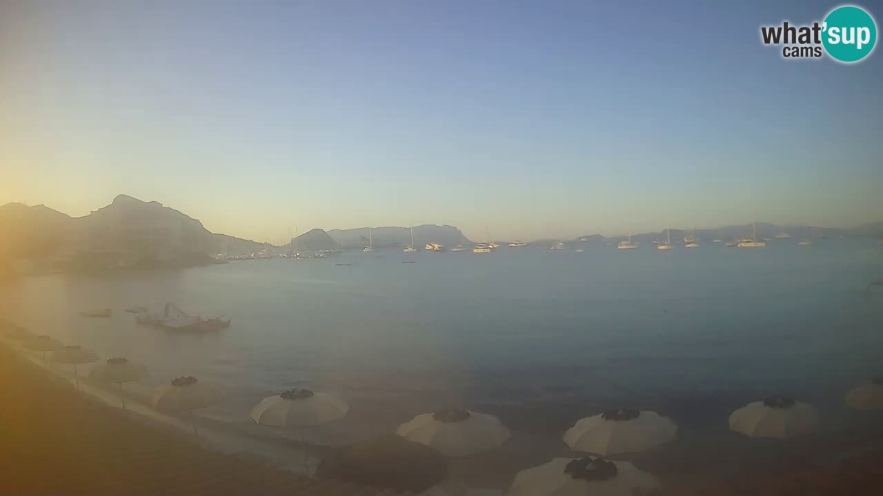 Webcam Terza Spiaggia Golfo Aranci – Vue en direct de la plage
