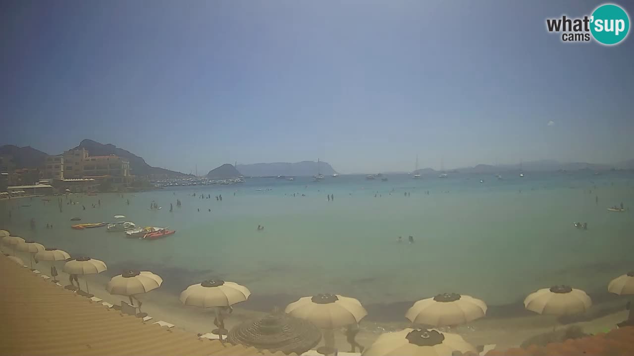 Webcam Terza Spiaggia Golfo Aranci – Vue en direct de la plage