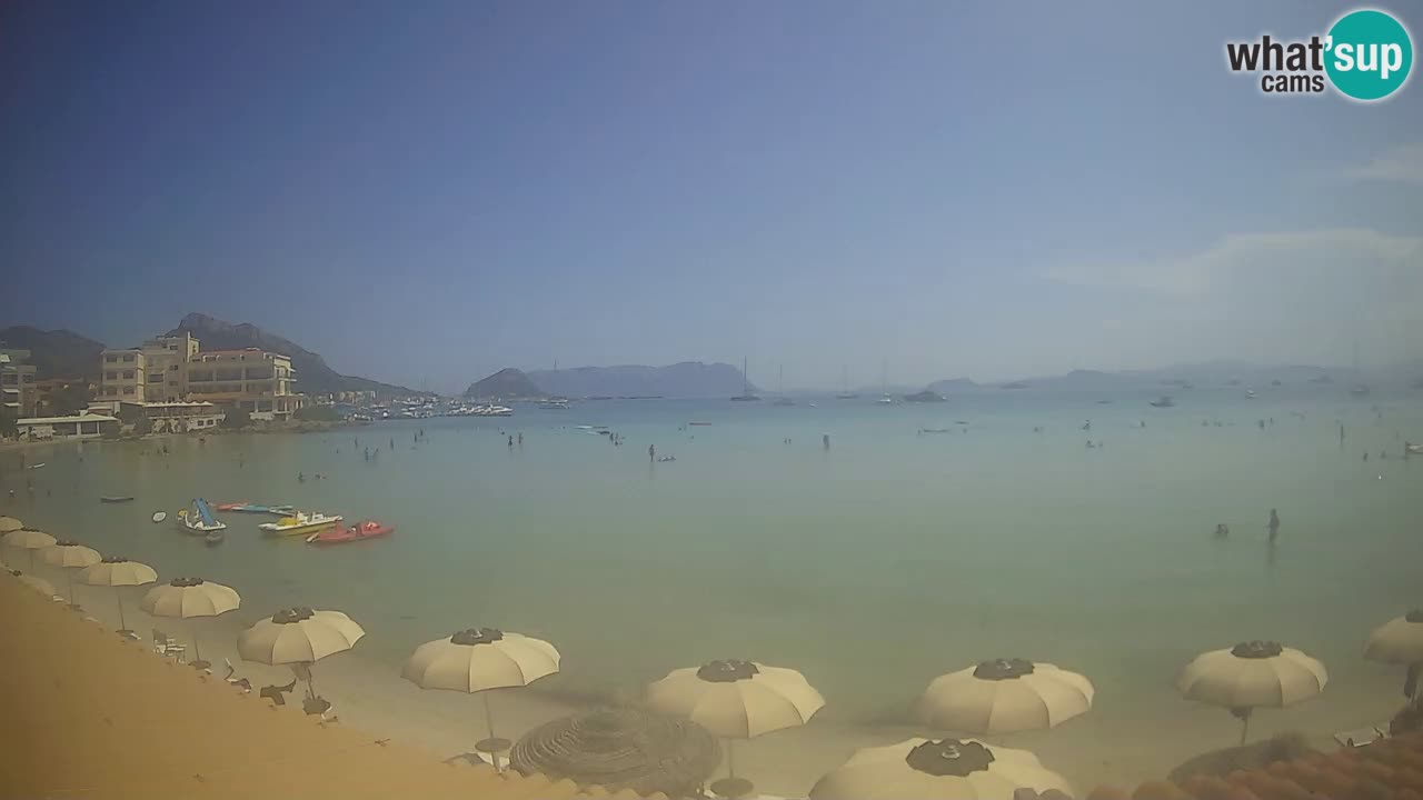 Webcam Terza Spiaggia Golfo Aranci – Vue en direct de la plage