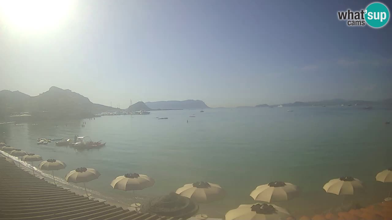 Webcam Terza Spiaggia Golfo Aranci – Vista en directo de la playa