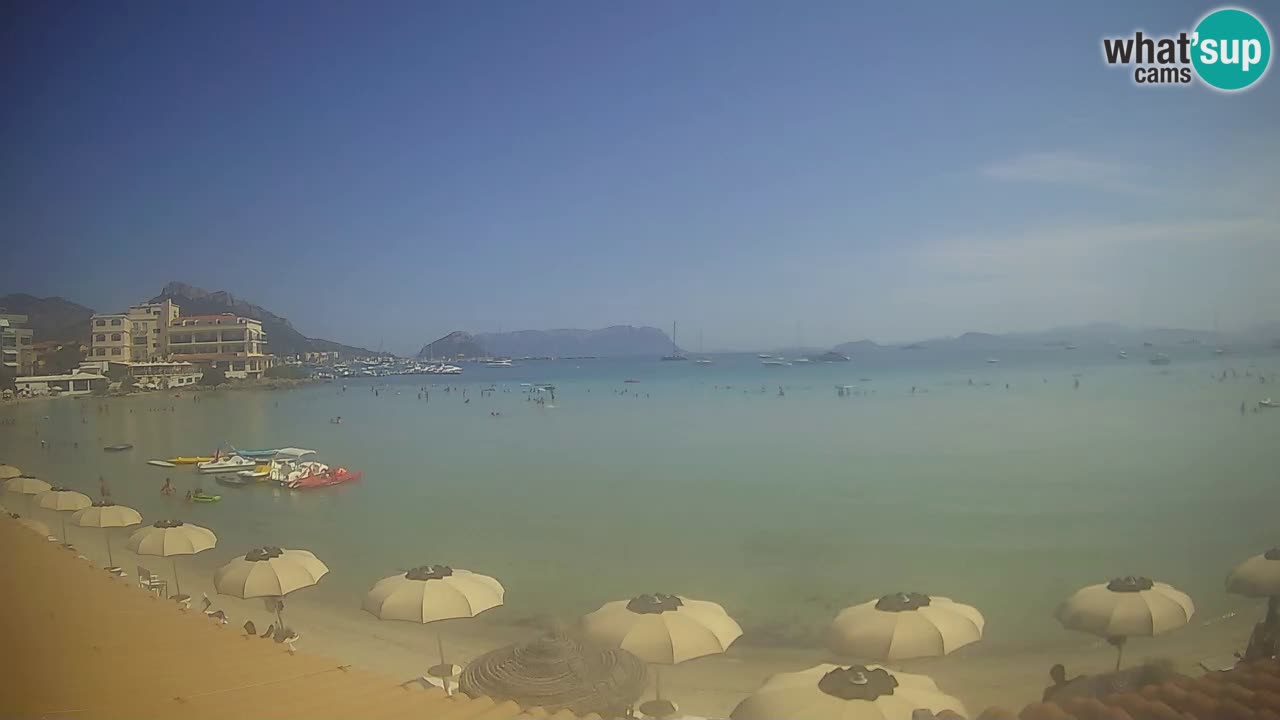 Webcam Terza Spiaggia Golfo Aranci – Vista en directo de la playa