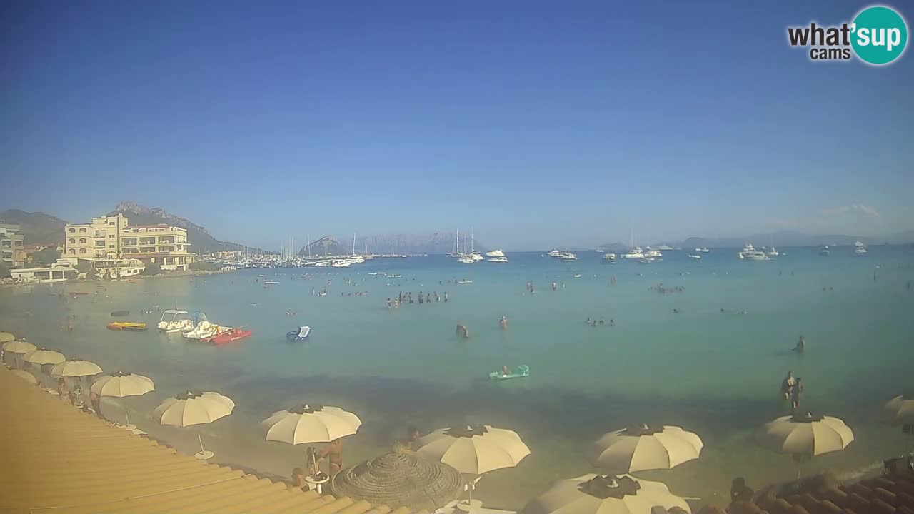 Webcam Terza Spiaggia Golfo Aranci – Vue en direct de la plage