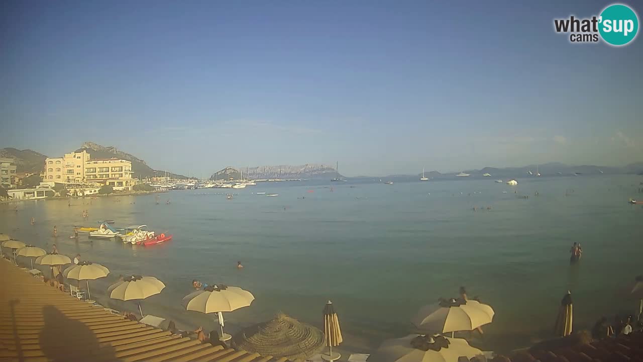 Webcam Terza Spiaggia Golfo Aranci – Vue en direct de la plage