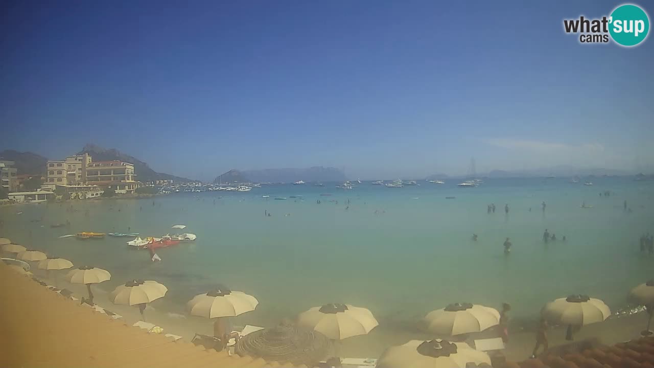 Webcam Terza Spiaggia Golfo Aranci – Liveblick auf den Strand