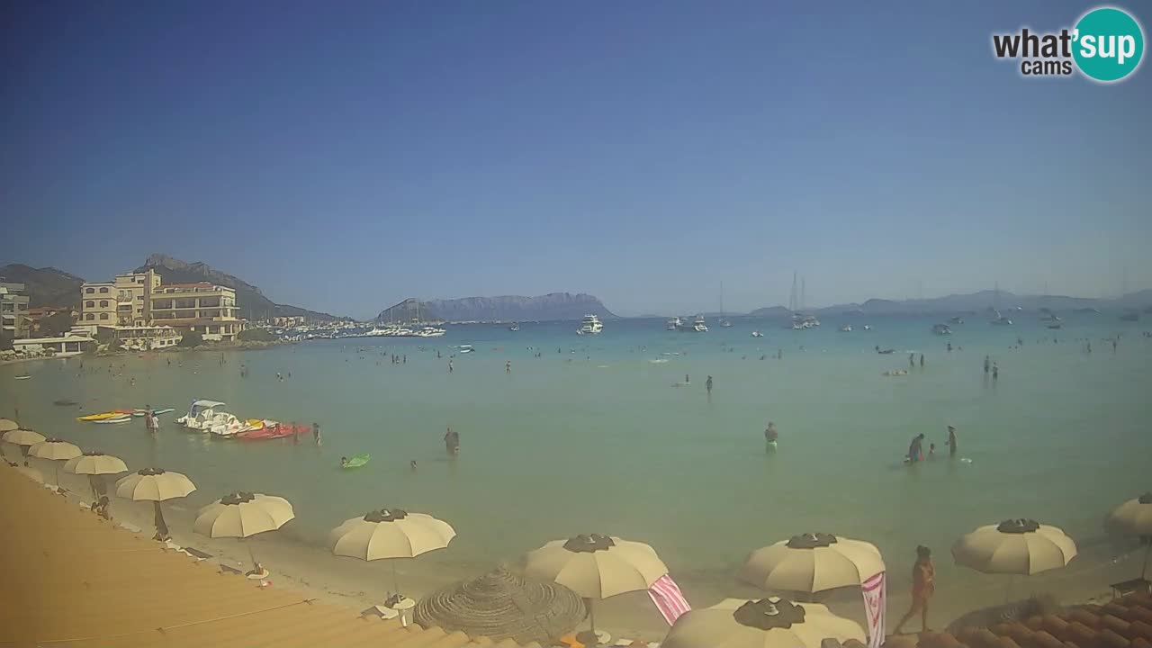 Webcam Terza Spiaggia Golfo Aranci – Vue en direct de la plage