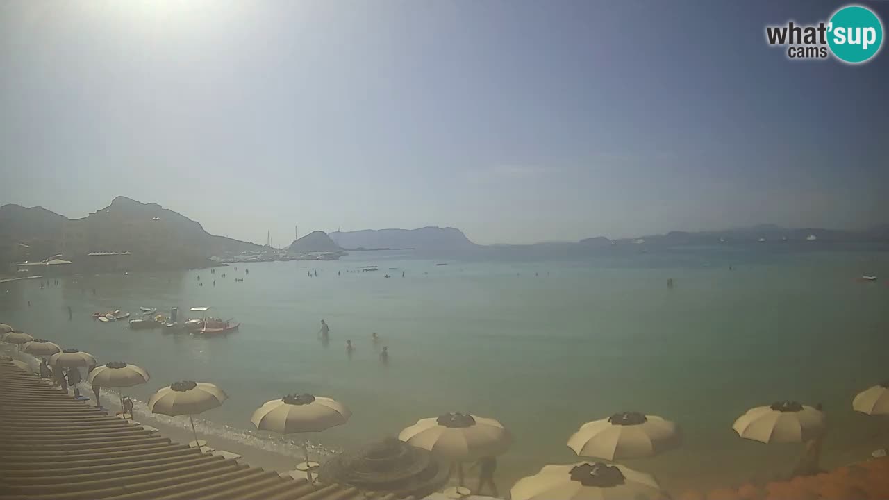 Webcam Terza Spiaggia Golfo Aranci – Vue en direct de la plage