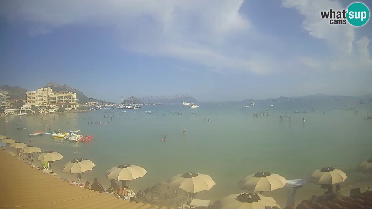 Web kamera Terza Spiaggia Golfo Aranci – Pogled uživo na plažu