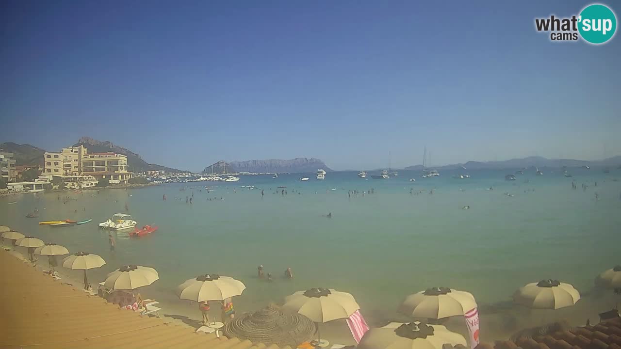 Webcam Terza Spiaggia Golfo Aranci – Vue en direct de la plage