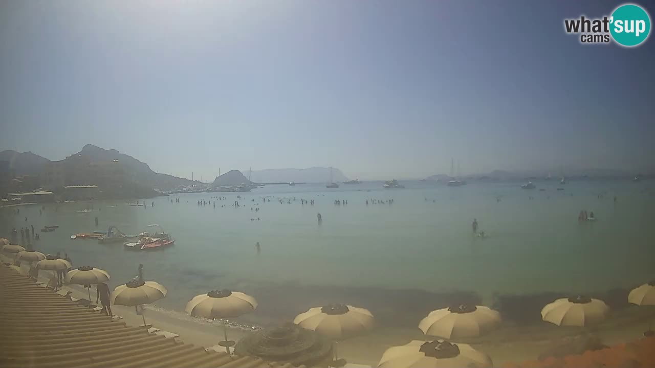 Webcam Terza Spiaggia Golfo Aranci – Vue en direct de la plage