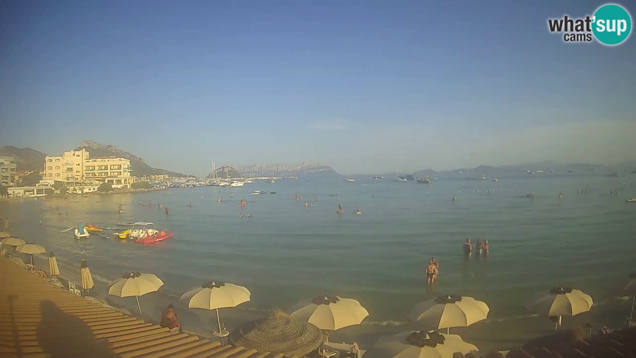 Web kamera Terza Spiaggia Golfo Aranci – Pogled uživo na plažu