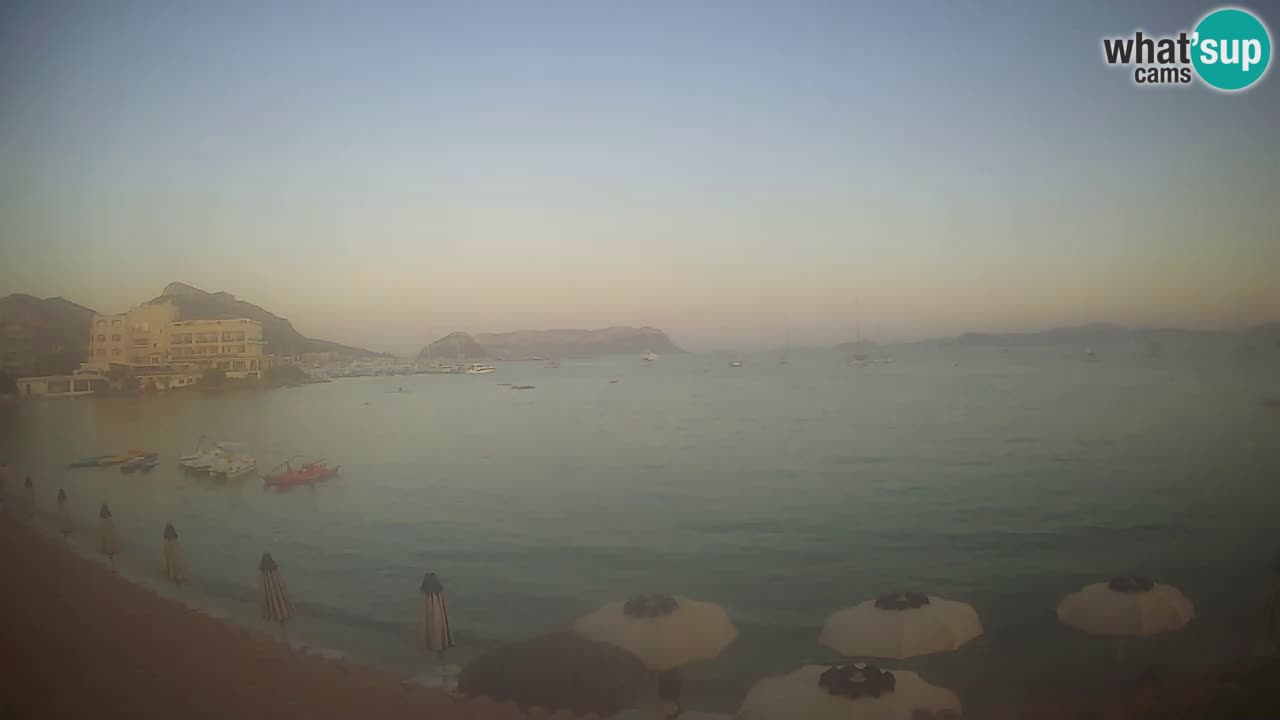 Webcam Terza Spiaggia Golfo Aranci – Vista en directo de la playa