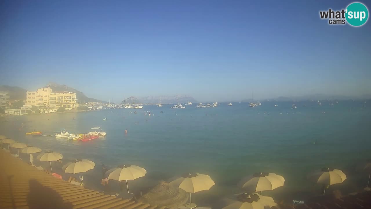 Webcam Terza Spiaggia Golfo Aranci – Vue en direct de la plage