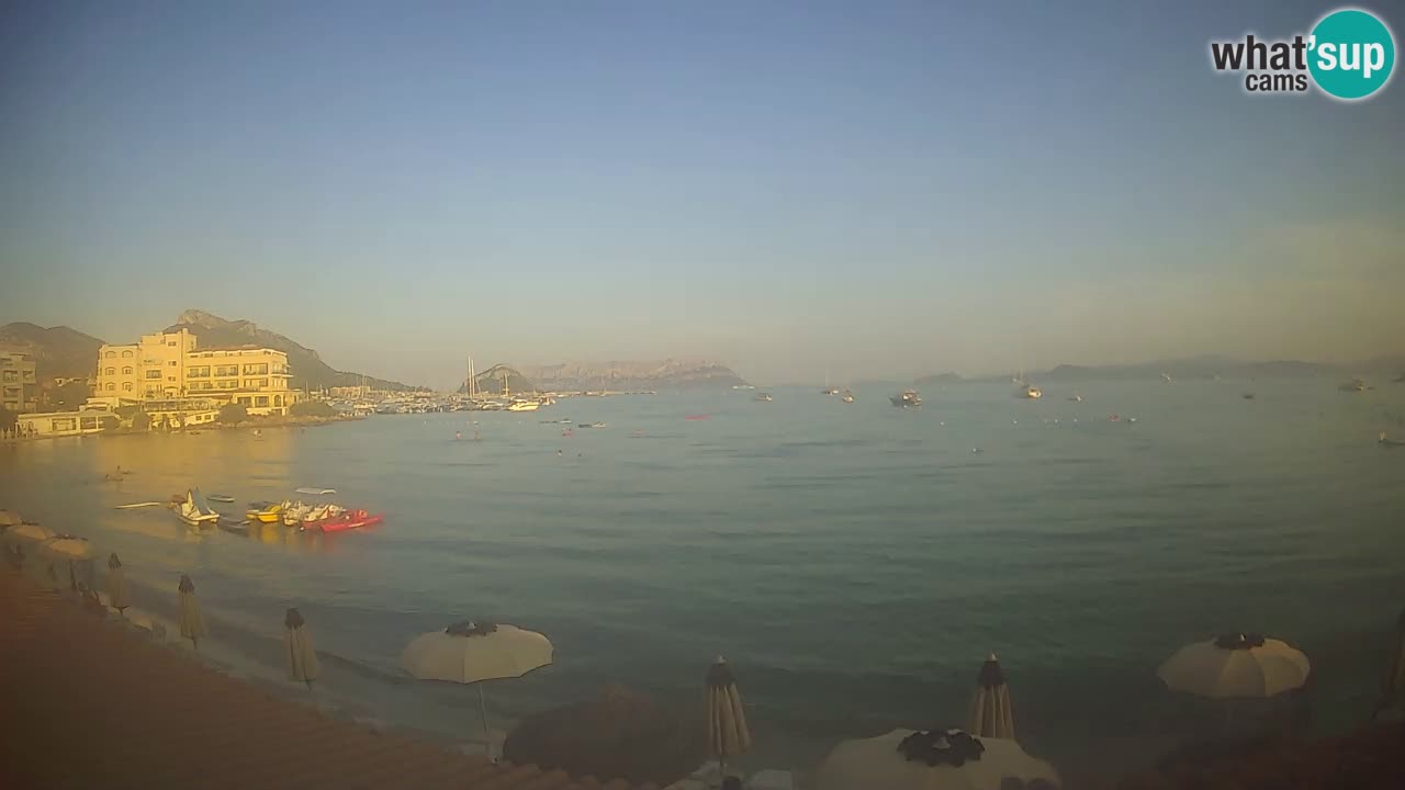 Webcam Terza Spiaggia Golfo Aranci – Liveblick auf den Strand