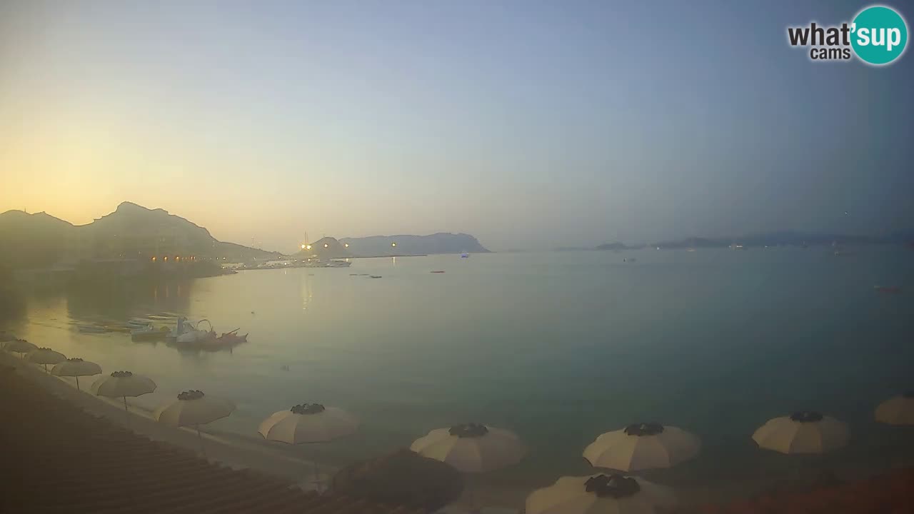 Webcam Terza Spiaggia Golfo Aranci – Vista mare in diretta