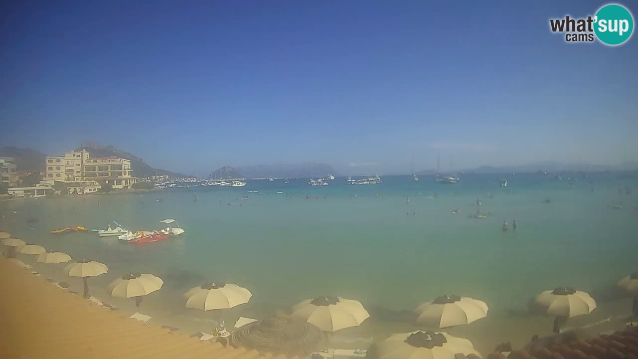 Webcam Terza Spiaggia Golfo Aranci – Liveblick auf den Strand