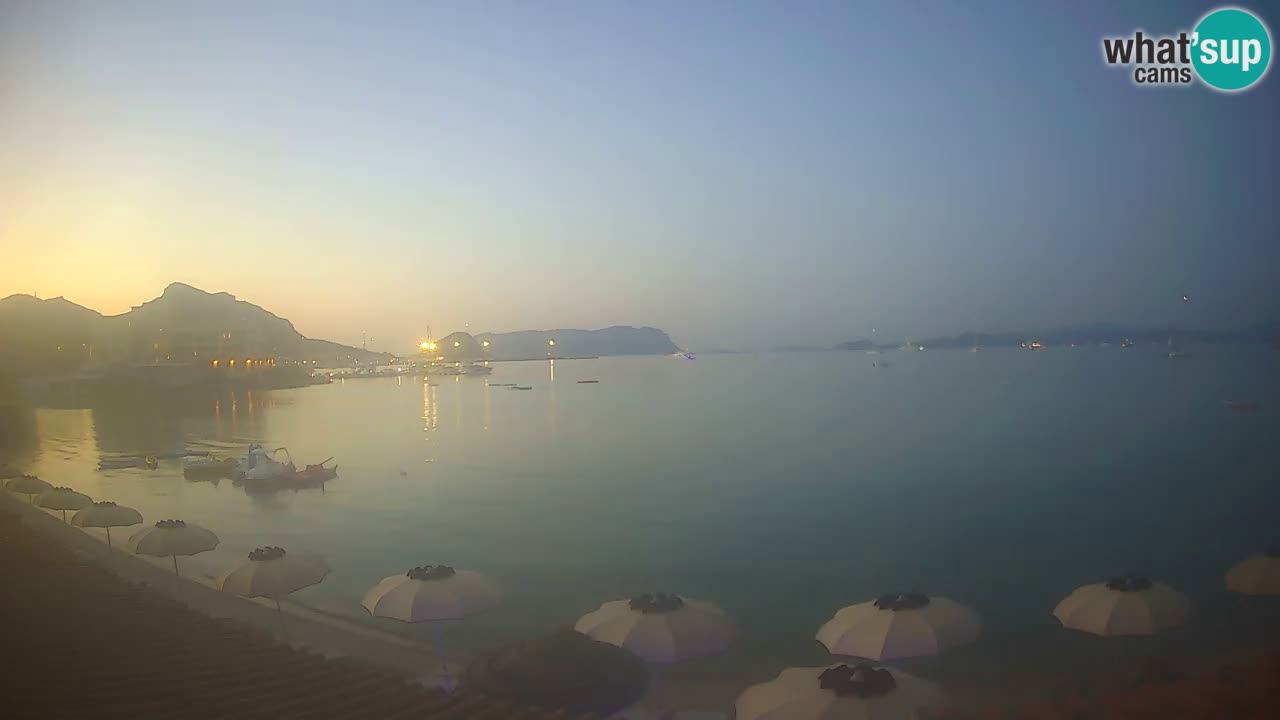 Webcam Terza Spiaggia Golfo Aranci – Vue en direct de la plage