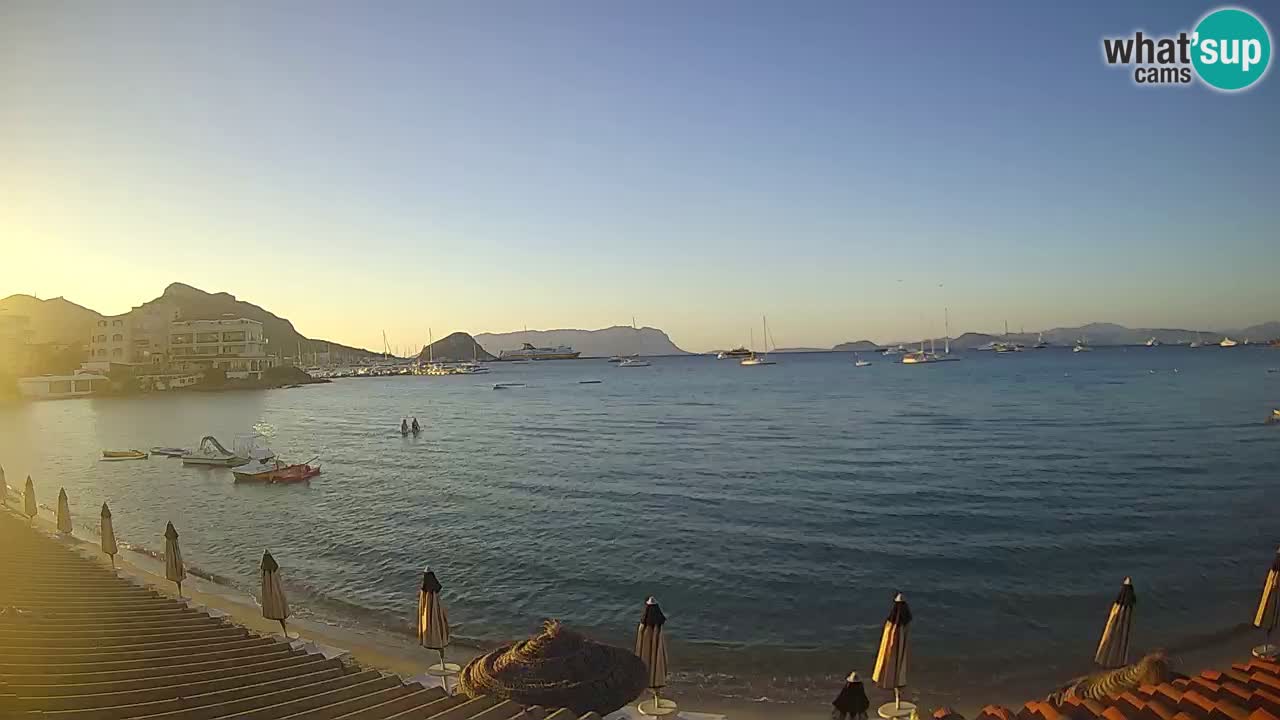 Webcam Terza Spiaggia Golfo Aranci – Vista en directo de la playa