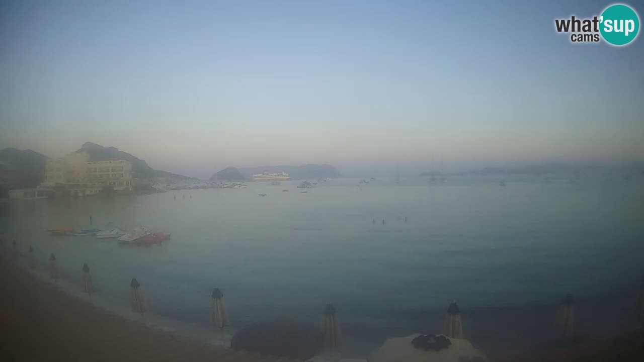 Webcam Terza Spiaggia Golfo Aranci – Vista en directo de la playa