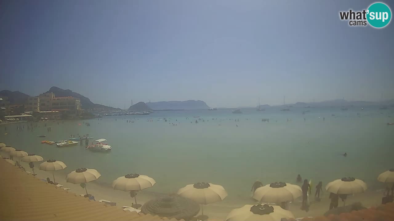 Webcam Terza Spiaggia Golfo Aranci – Liveblick auf den Strand