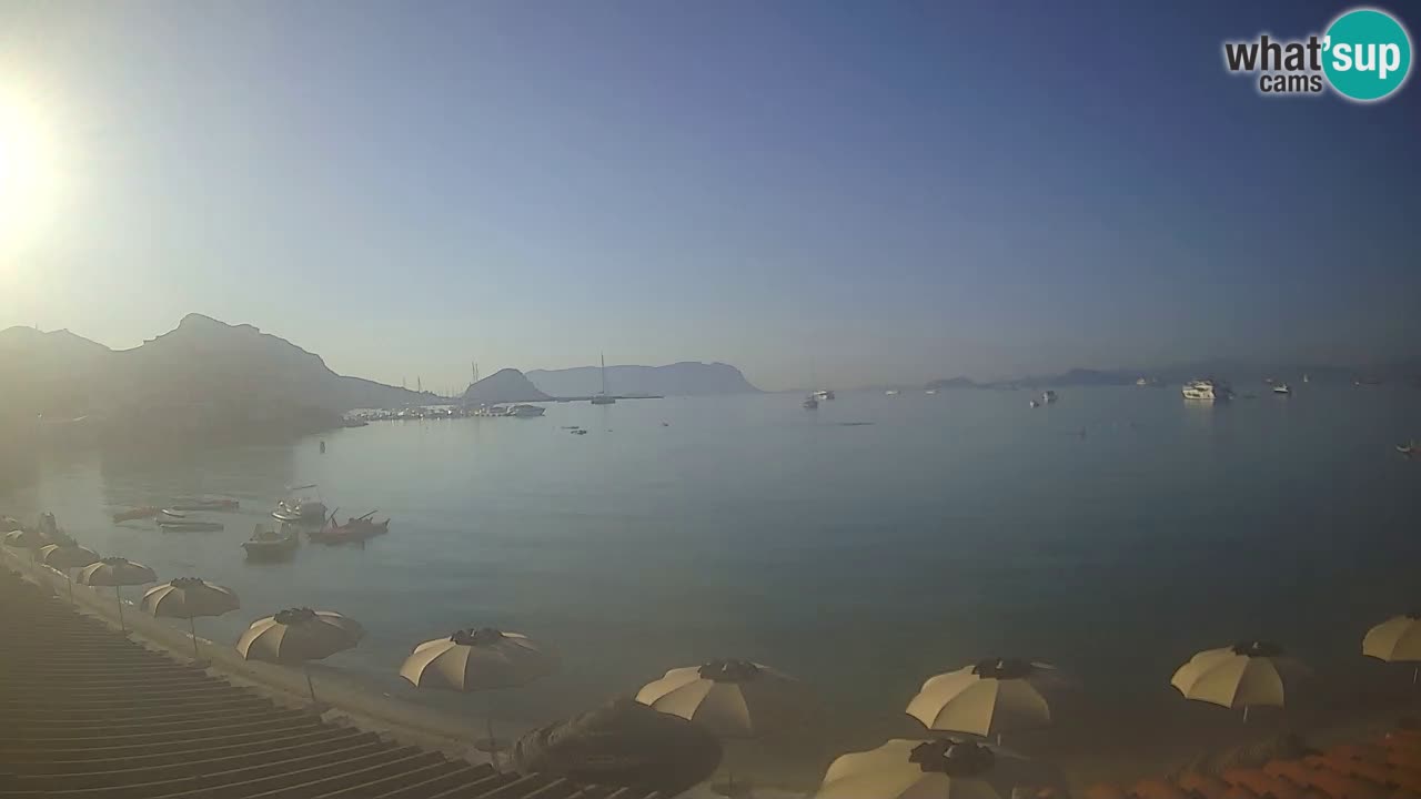 Webcam Terza Spiaggia Golfo Aranci – Vue en direct de la plage