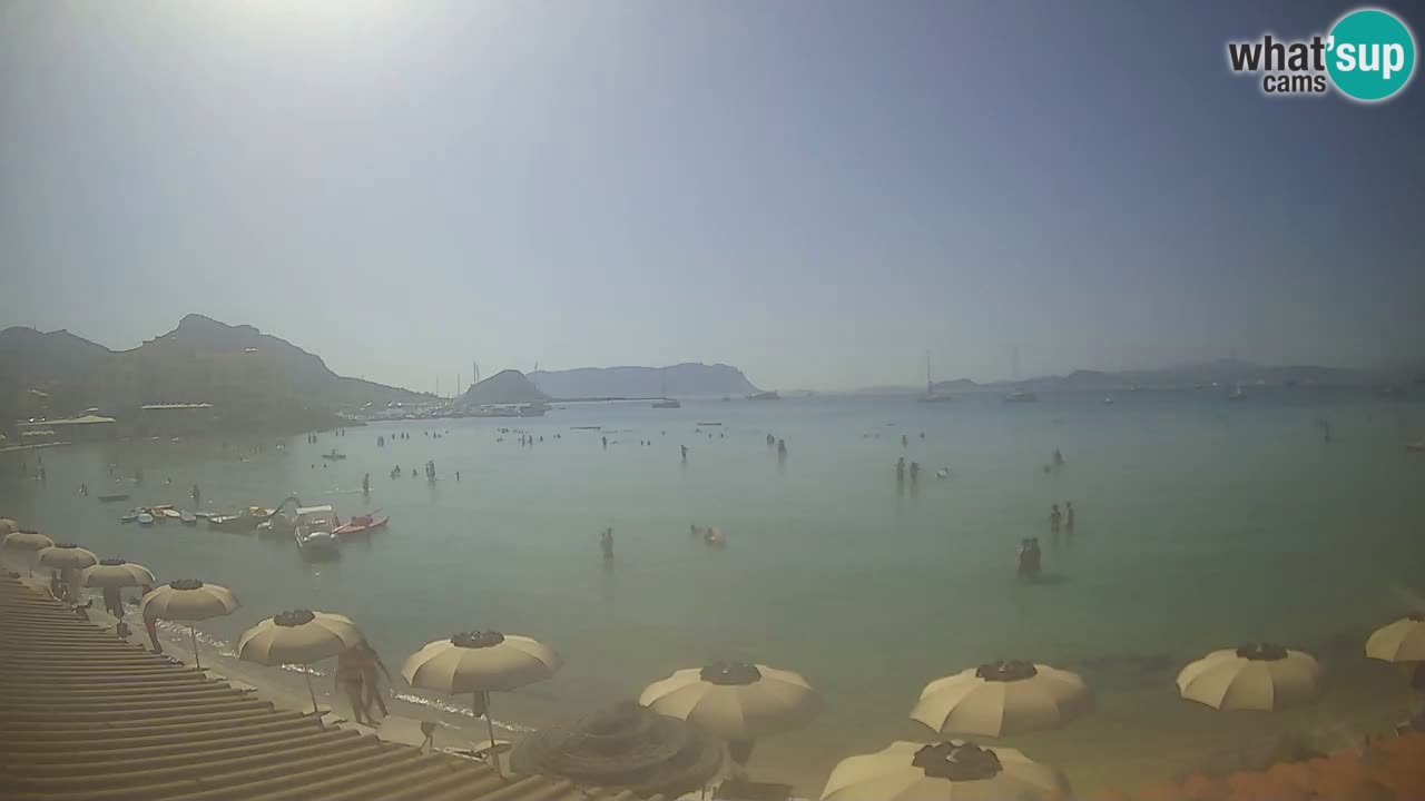 Webcam Terza Spiaggia Golfo Aranci – Vue en direct de la plage