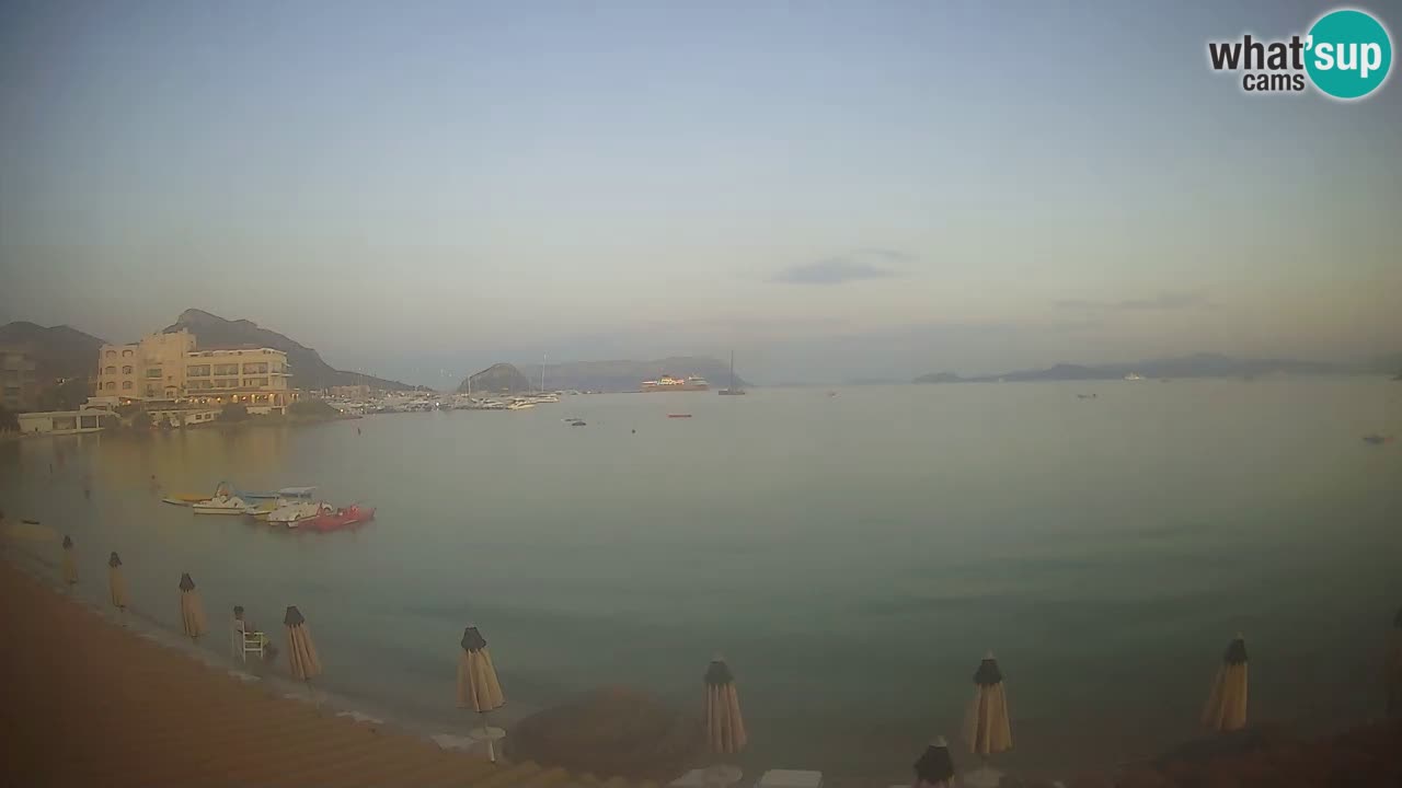 Webcam Terza Spiaggia Golfo Aranci – Vue en direct de la plage