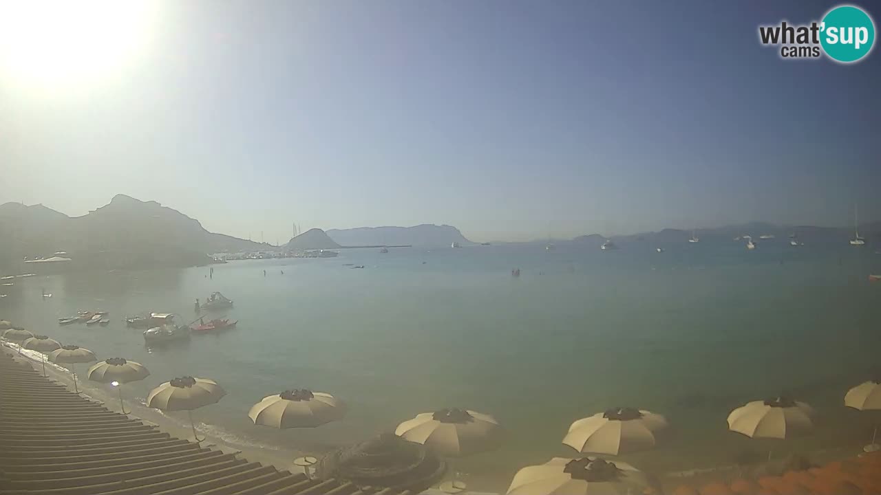 Webcam Terza Spiaggia Golfo Aranci – Vue en direct de la plage