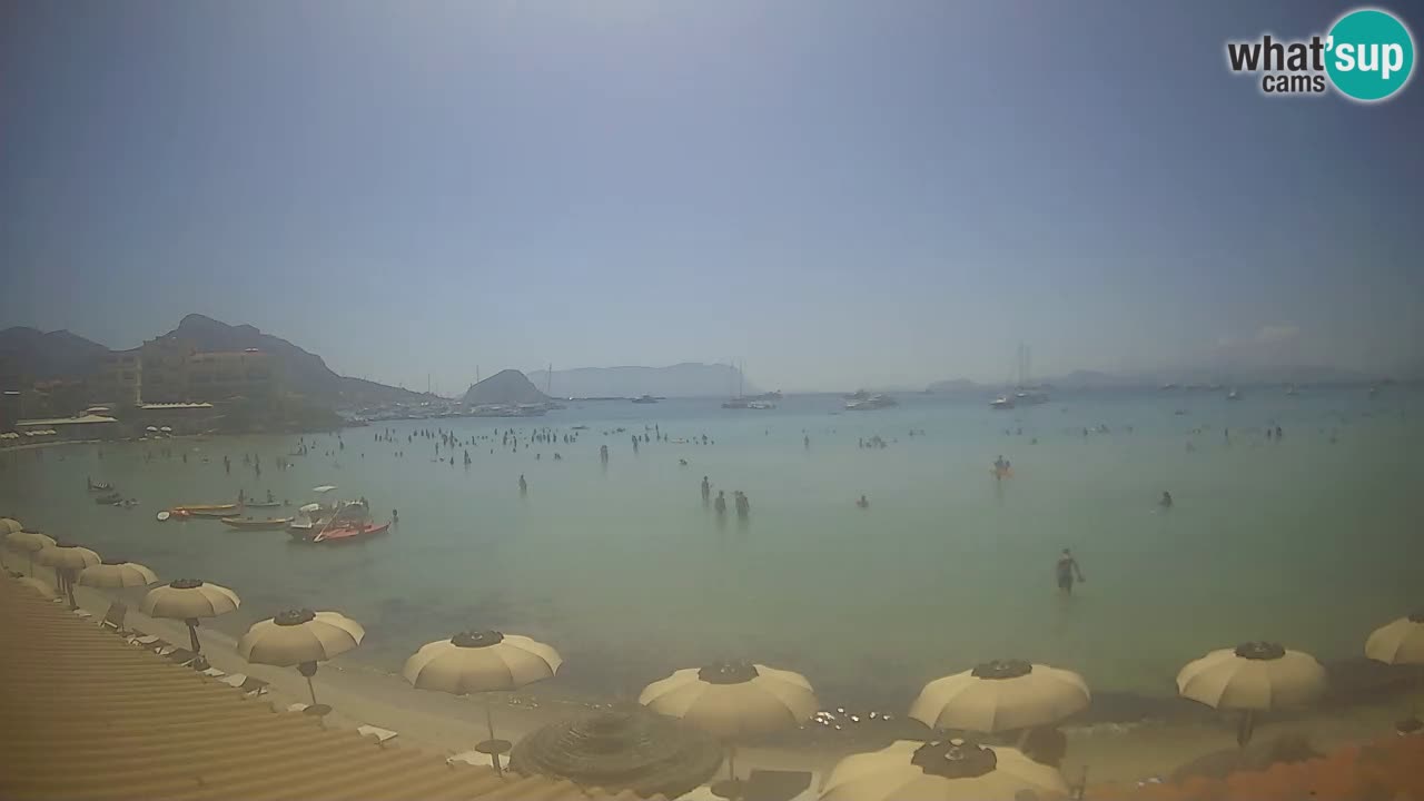 Webcam Terza Spiaggia Golfo Aranci – Vue en direct de la plage