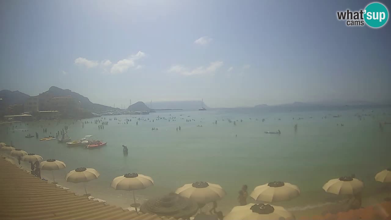 Webcam Terza Spiaggia Golfo Aranci – Vista en directo de la playa