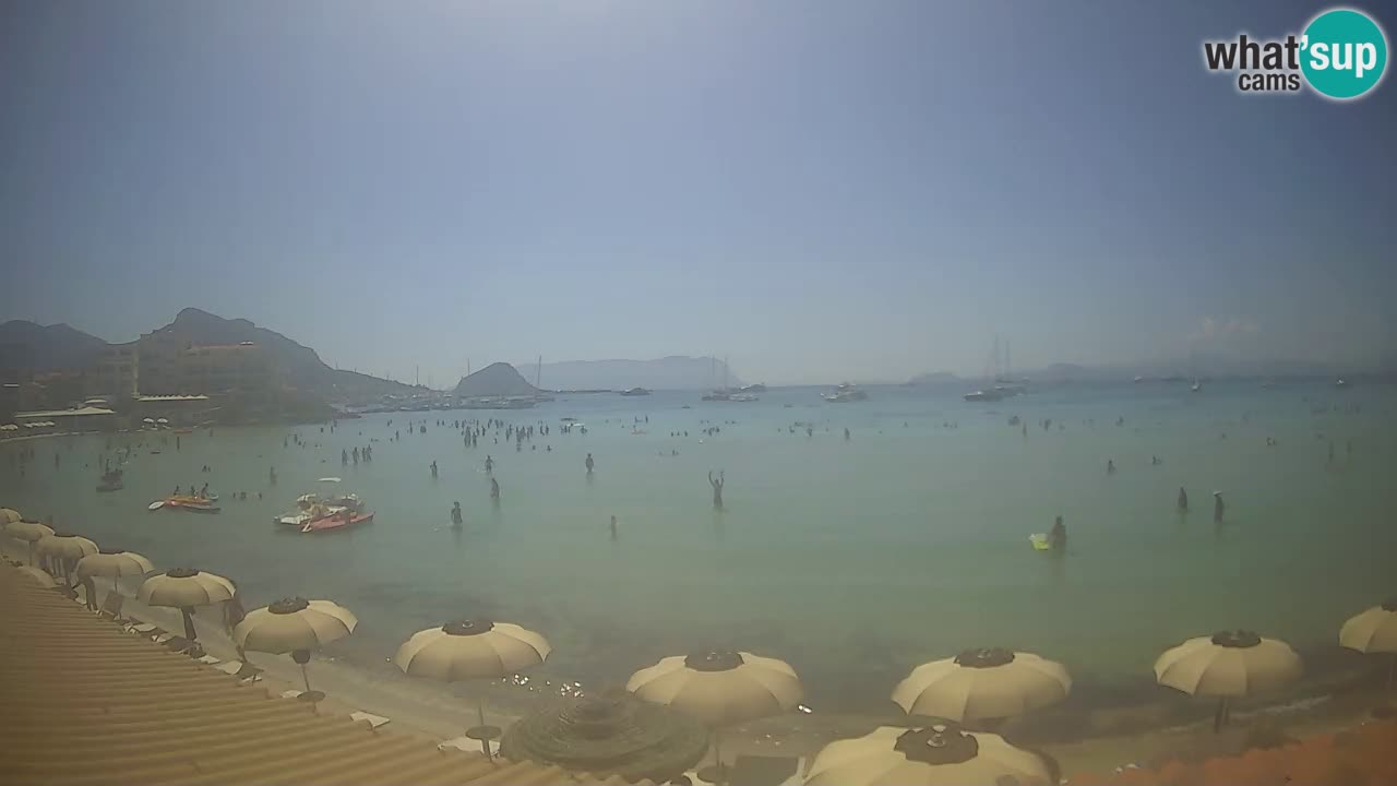 Webcam Terza Spiaggia Golfo Aranci – Liveblick auf den Strand