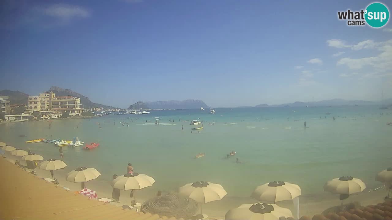 Webcam Terza Spiaggia Golfo Aranci – Liveblick auf den Strand