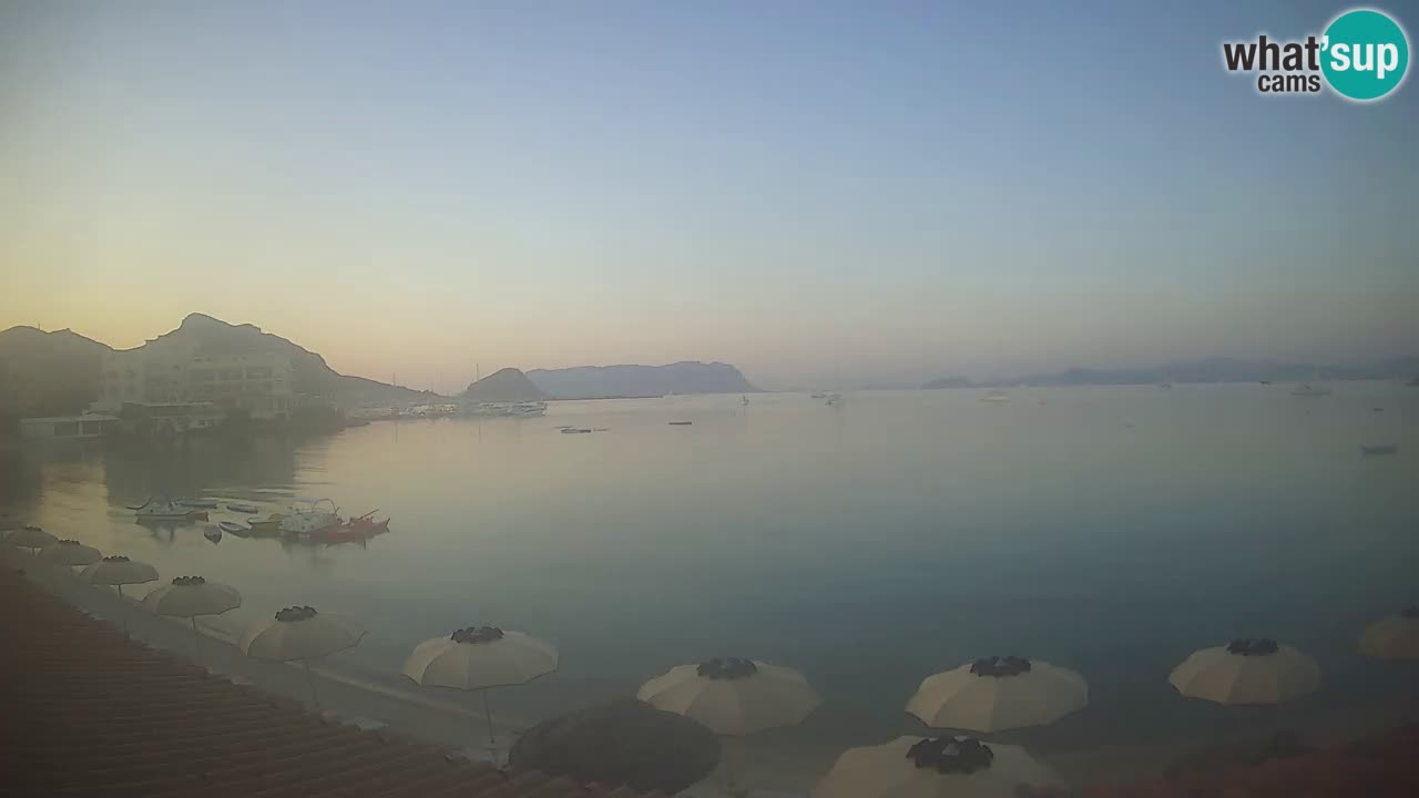 Webcam Terza Spiaggia Golfo Aranci – Liveblick auf den Strand