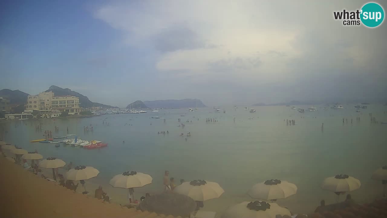 Webcam Terza Spiaggia Golfo Aranci – Vue en direct de la plage