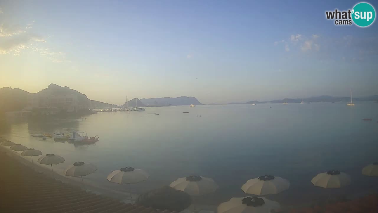 Webcam Terza Spiaggia Golfo Aranci – Liveblick auf den Strand