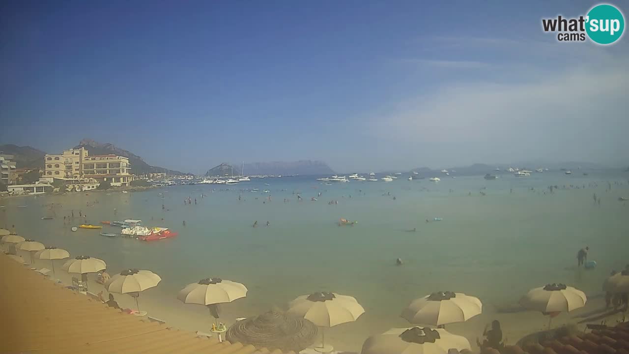 Webcam Terza Spiaggia Golfo Aranci – Vue en direct de la plage