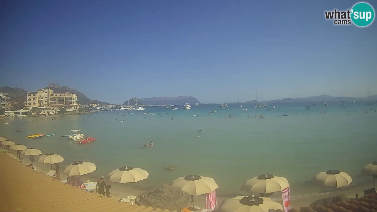 Webcam Terza Spiaggia Golfo Aranci – Liveblick auf den Strand