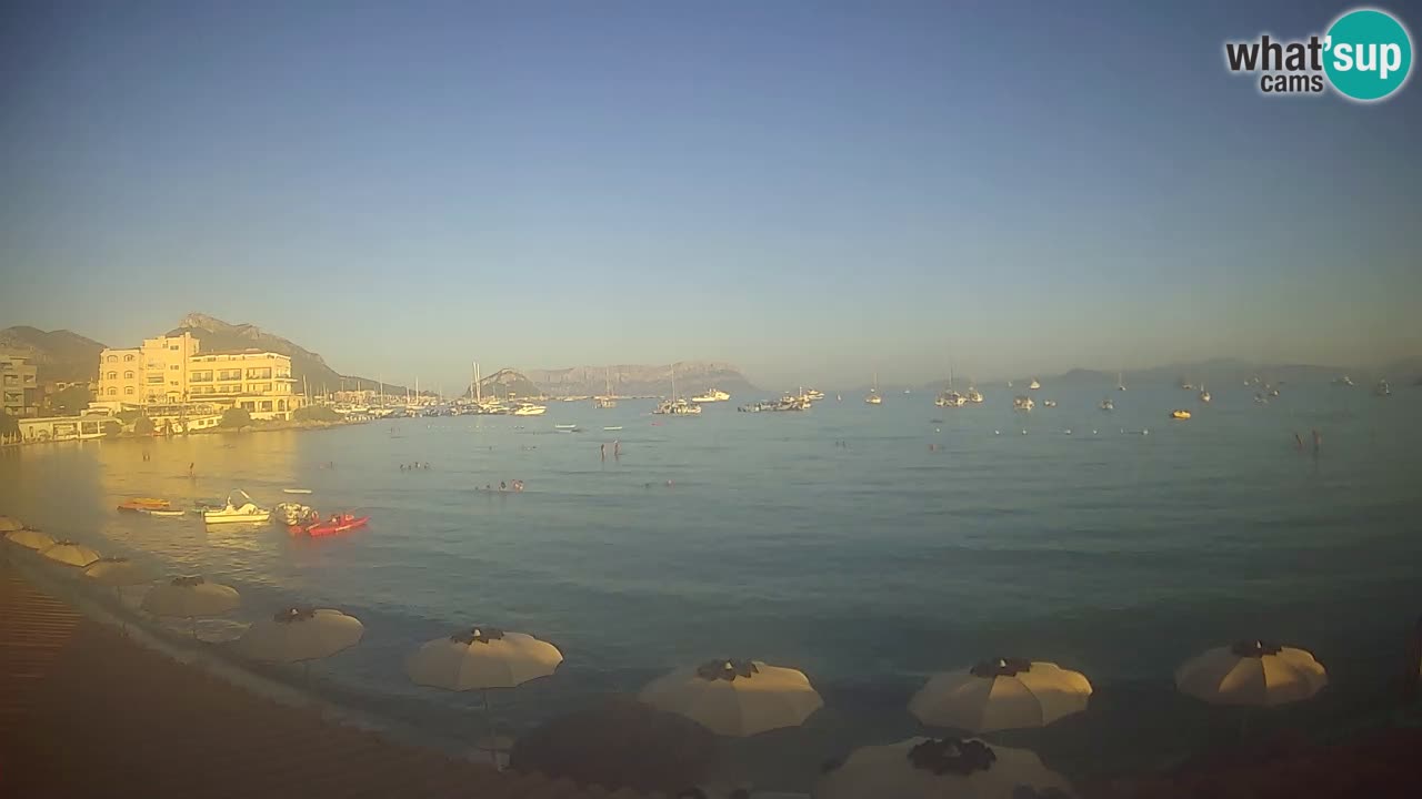 Webcam Terza Spiaggia Golfo Aranci – Liveblick auf den Strand