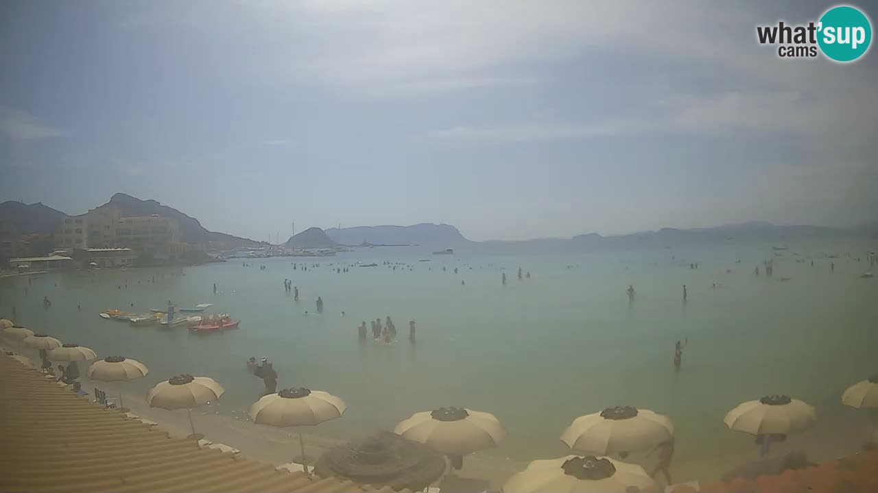 Webcam Terza Spiaggia Golfo Aranci – Vista en directo de la playa