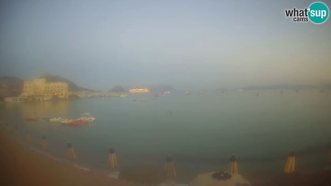 Webcam Terza Spiaggia Golfo Aranci – Vue en direct de la plage