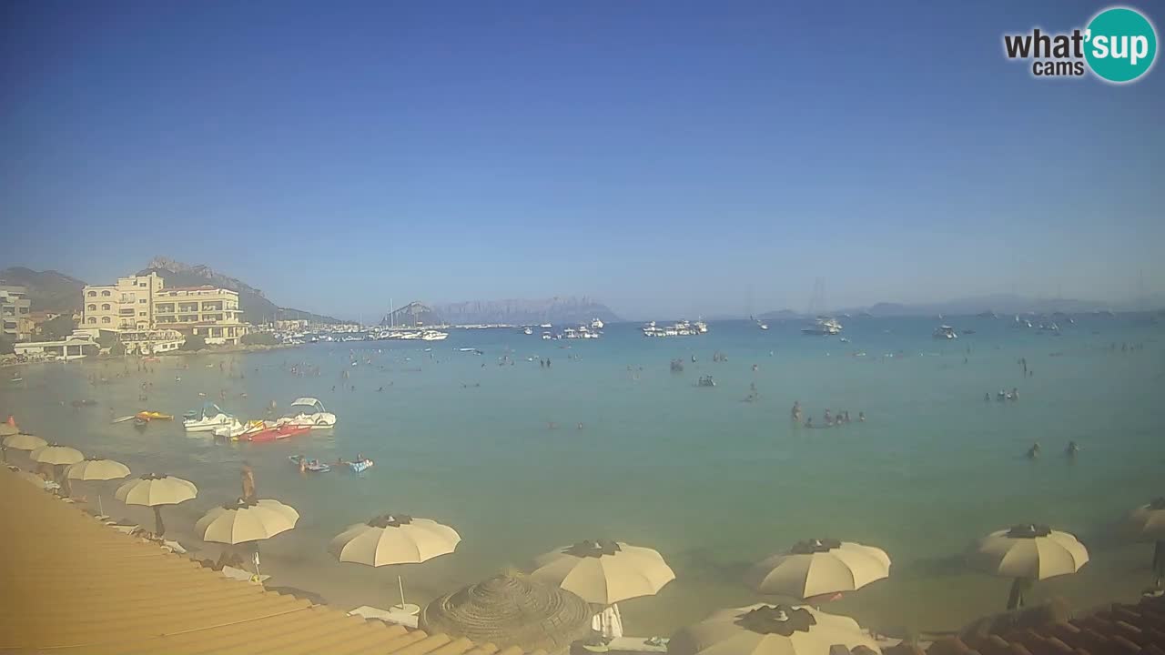 Webcam Terza Spiaggia Golfo Aranci – Liveblick auf den Strand