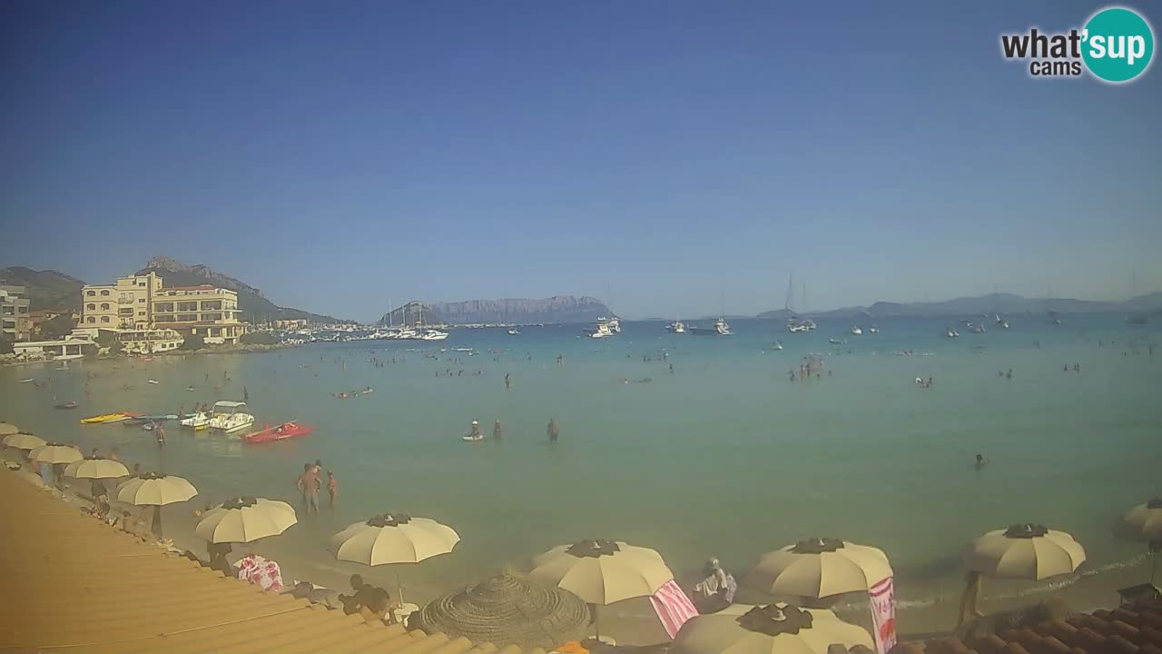 Webcam Terza Spiaggia Golfo Aranci – Liveblick auf den Strand